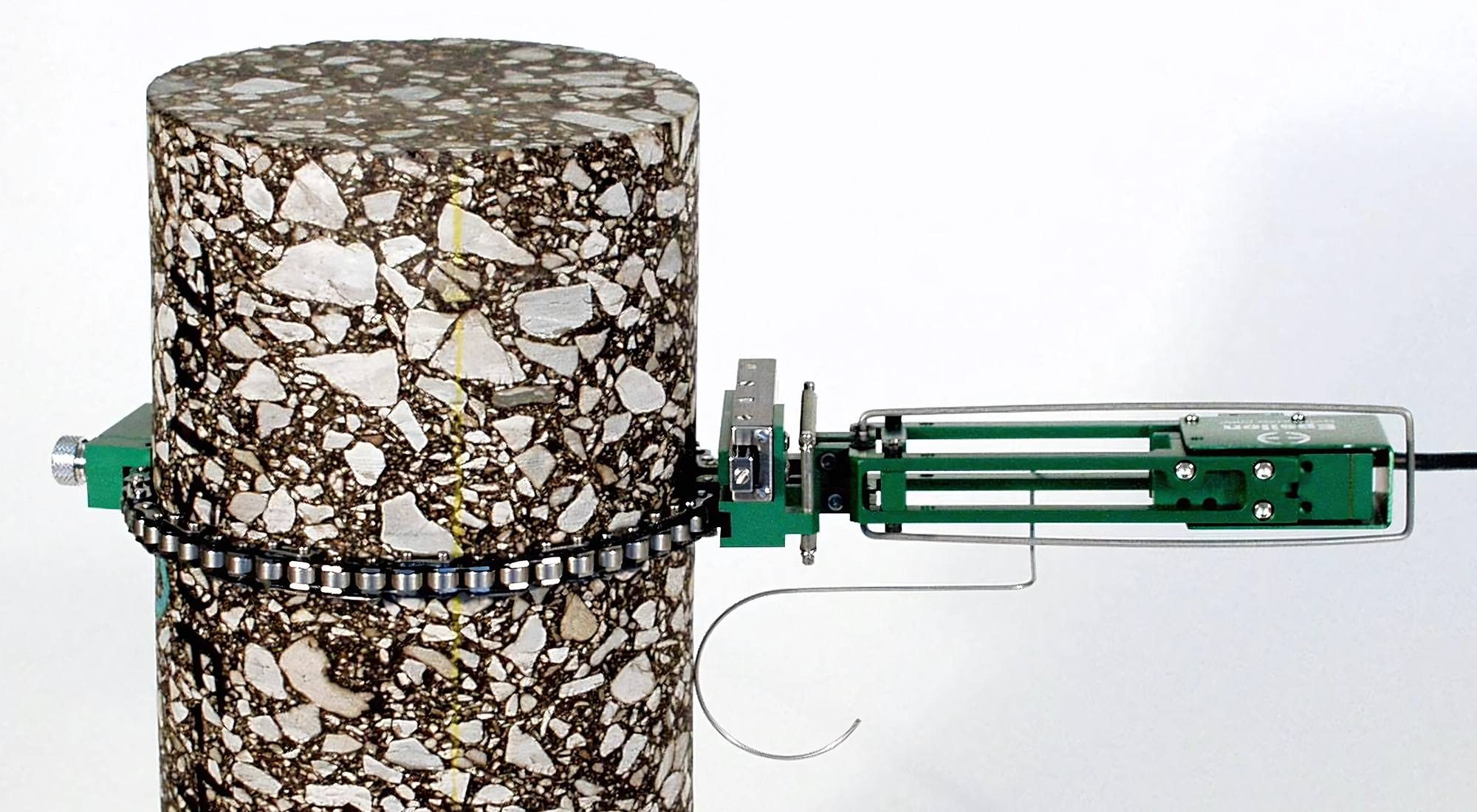 콘크리트·암석 시험용 원주형 신율계 모델 3544