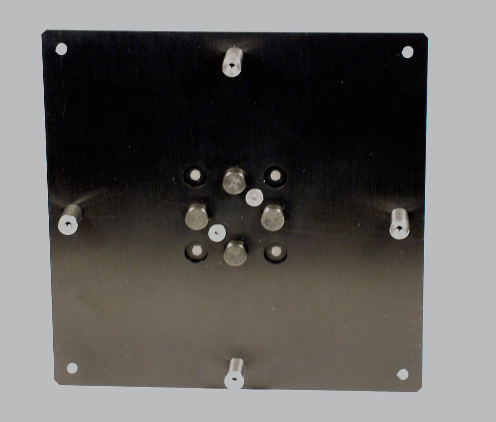 모델 3910 신율계 시편 장착 템플릿 시편 측면도