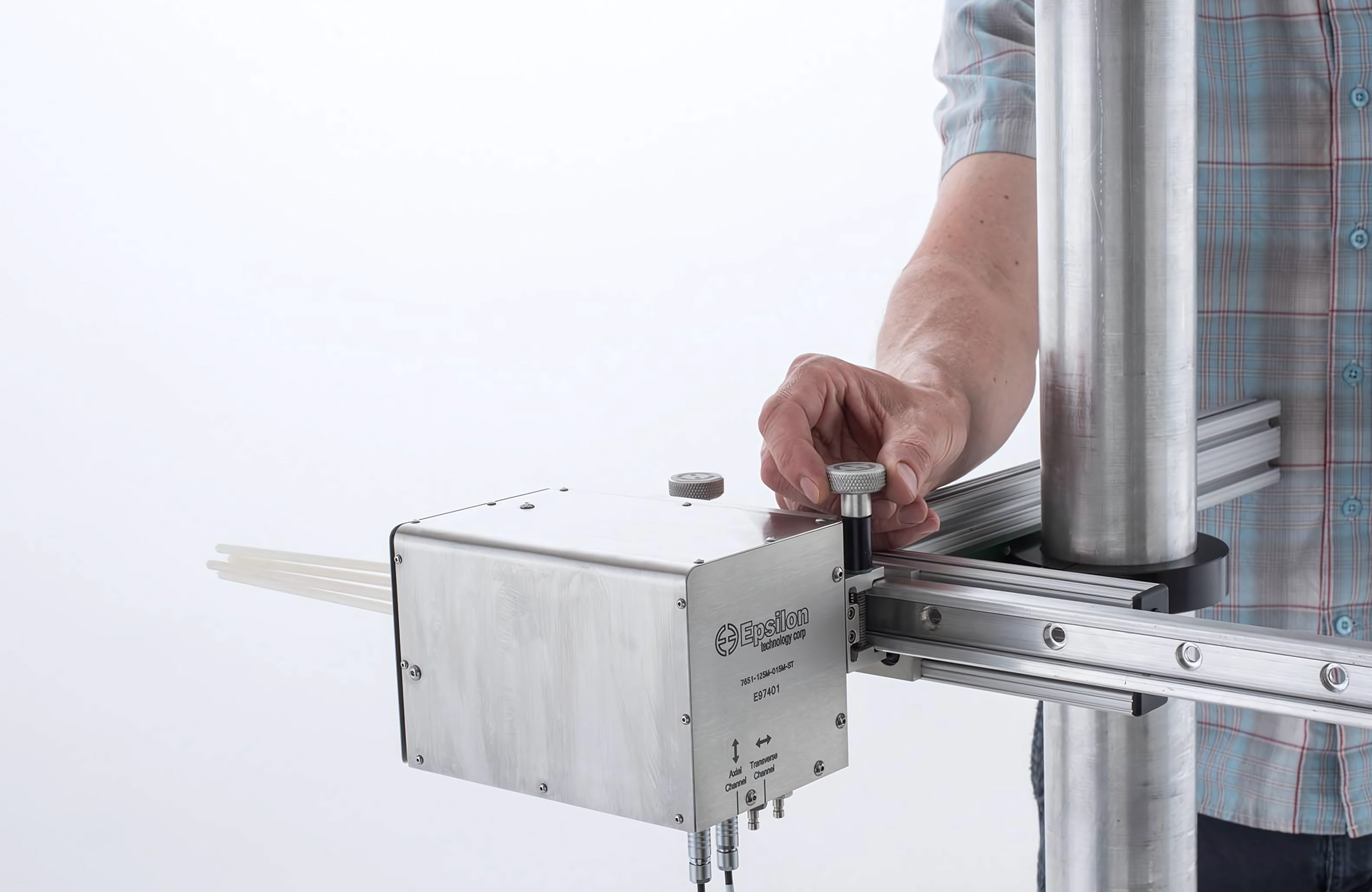 모델 7651 고온 장착 가능 XY 이축 신율계