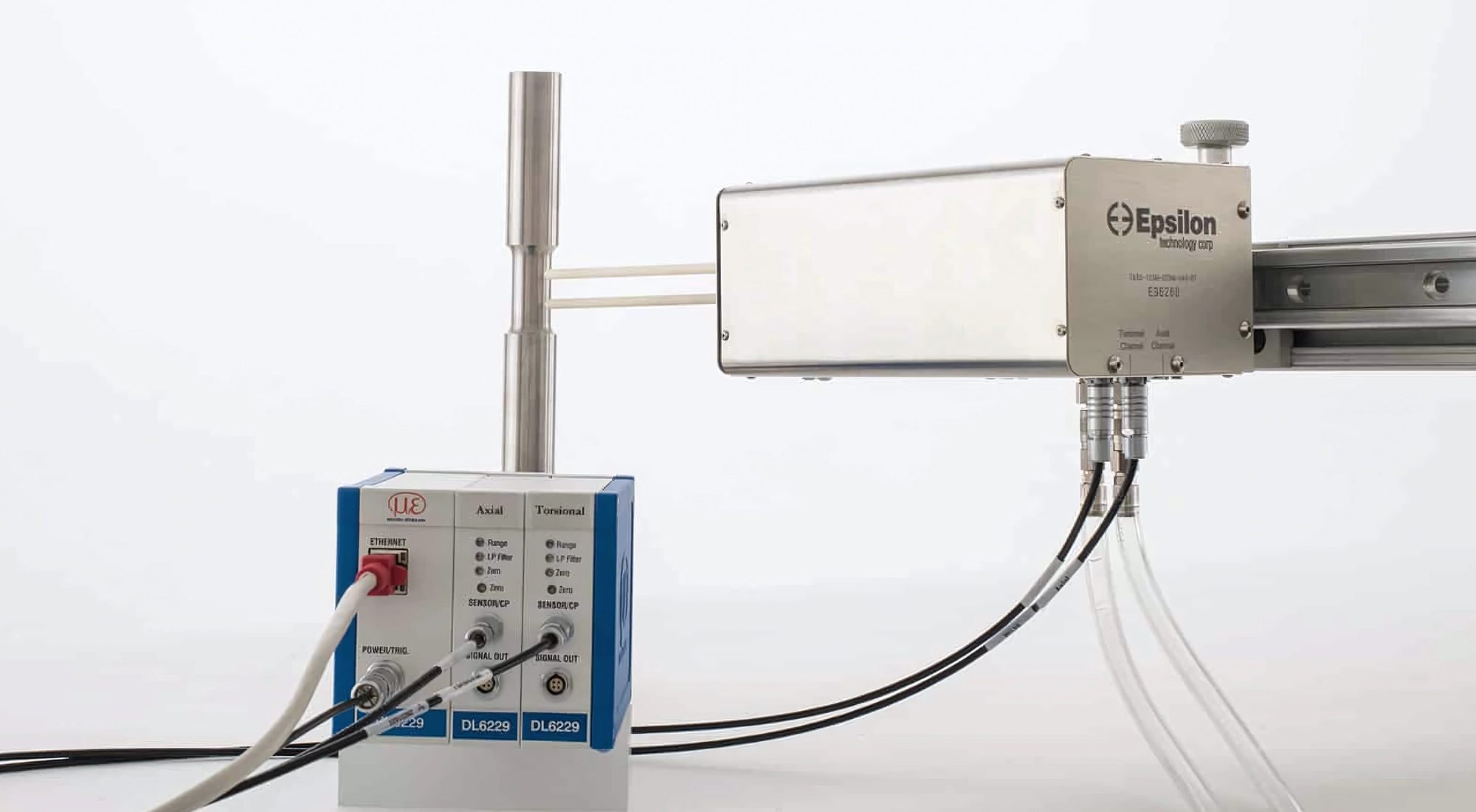 고온 축/비틀림 변형률 측정용 신율계(신호 컨디셔너 포함) 모델 7650